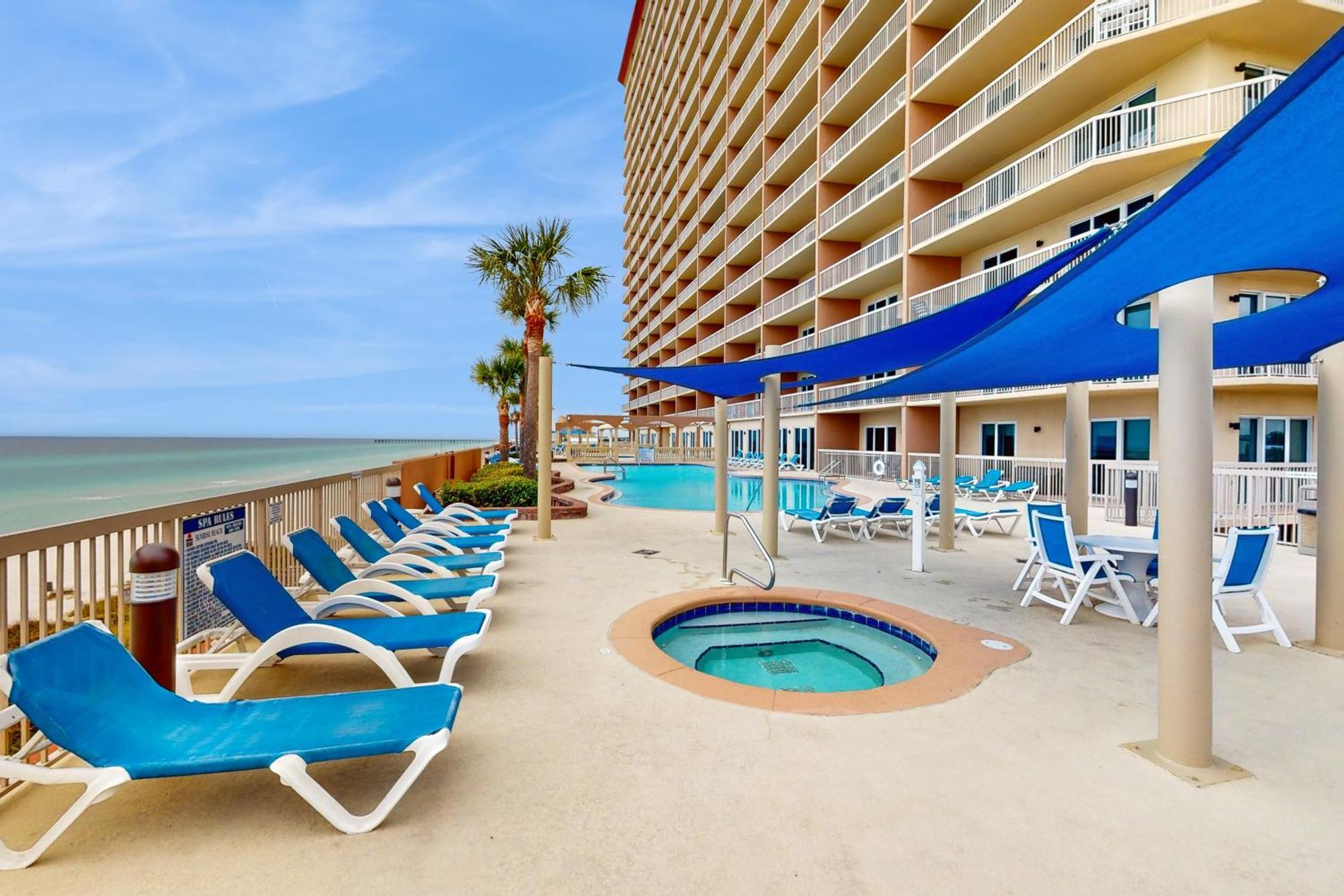 Sunrise Beach 1702 - Beachfront Condo Panama City Beach Kültér fotó